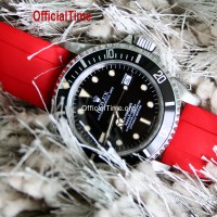 Rolex Sea-Dweller Style : Airflow Rubber Strap (6 color)