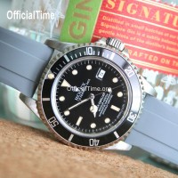 Rolex Sea-Dweller Style : Airflow Rubber Strap (6 color)