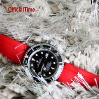 Rolex Sea-Dweller Style : Airflow Rubber Strap (6 color)