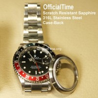 Rolex GMT-Master II #16 Style : Sapphire Transparent Case Back