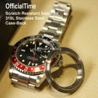 Rolex GMT-Master II #16 Style : Sapphire Transparent Case Back Rolex GMT-Master II #16 Style : Sapphire Transparent Case Back