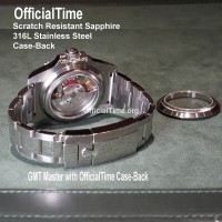 Rolex GMT-Master II Style : Sapphire Transparent Case Back