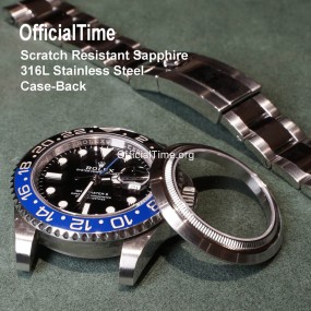 Rolex GMT-Master II #11 Style : Sapphire Transparent Case Back
