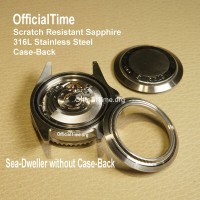 Rolex Sea-Dweller Style : Sapphire Transparent Case Back Rolex Sea-Dweller Style : Sapphire Transparent Case Back