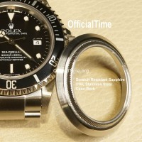 Rolex Sea-Dweller Style : Sapphire Transparent Case Back