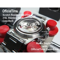 Rolex Explorer Style - Sapphire Transparent Case Back Rolex Explorer Style - Sapphire Transparent Case Back