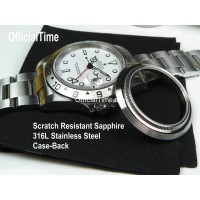 Rolex Explorer Style - Sapphire Transparent Case Back