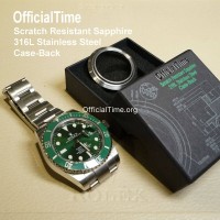 Rolex Submariner Style - Sapphire Transparent Case Back Rolex Submariner Style - Sapphire Transparent Case Back