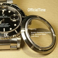 Rolex Submariner #16 Style - Sapphire Transparent Case Back Rolex Submariner #16 Style - Sapphire Transparent Case Back