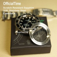 Rolex Submariner #16 Style - Sapphire Transparent Case Back Rolex Submariner #16 Style - Sapphire Transparent Case Back