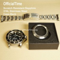 Rolex Submariner #16 Style - Sapphire Transparent Case Back Rolex Submariner #16 Style - Sapphire Transparent Case Back