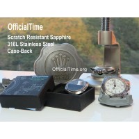Rolex Datejust Style - Sapphire Transparent Case Back