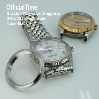 Rolex Datejust Style - Sapphire Transparent Case Back Rolex Datejust Style - Sapphire Transparent Case Back