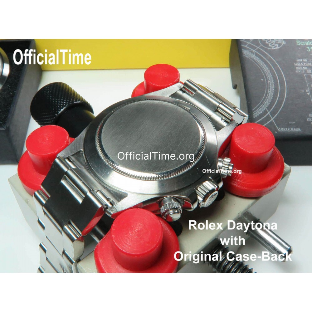 OfficialTime Exhibition Case Back for Rolex Datejust
