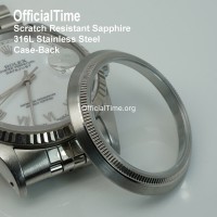 Rolex Datejust Style - Sapphire Transparent Case Back Rolex Datejust Style - Sapphire Transparent Case Back