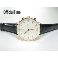 IWC Style : Double-sided Genuine Alligator Leather Strap (4 color)