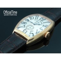Franck Muller Style : Genuine Calf Leather with Alligator Grain Strap (5 color) Franck Muller Style : Genuine Calf Leather with Alligator Grain Strap (5 color)