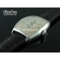 Franck Muller Style : Genuine Calf Leather with Alligator Grain Strap (5 color)