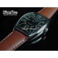 Franck Muller Style : Italian Genuine Bull Leather Strap (3 color) Franck Muller Style : Italian Genuine Bull Leather Strap (3 color)