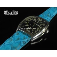 Franck Muller Style : Australia Genuine Python Skin Strap (4 color)