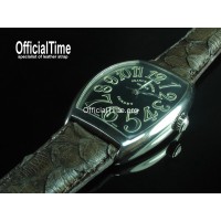 Franck Muller Style : Australia Genuine Python Skin Strap (4 color)