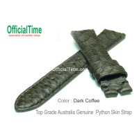Franck Muller Style : Australia Genuine Python Skin Strap (4 color)