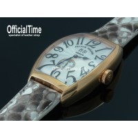 Franck Muller Style : Australia Genuine Python Skin Strap (4 color)