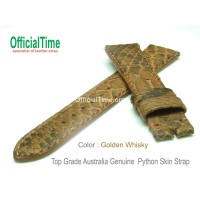 Franck Muller Style : Australia Genuine Python Skin Strap (4 color)