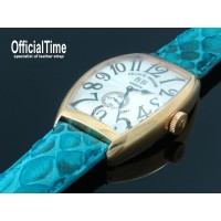 Franck Muller Style : Australia Genuine Python Skin Strap (4 color)