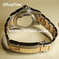 Rolex Yacht-Master Style : Sapphire Transparent Case Back Rolex Yacht-Master Style : Sapphire Transparent Case Back