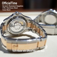 Rolex Yacht-Master Style : Sapphire Transparent Case Back Rolex Yacht-Master Style : Sapphire Transparent Case Back