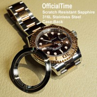 Rolex Yacht-Master Style : Sapphire Transparent Case Back Rolex Yacht-Master Style : Sapphire Transparent Case Back