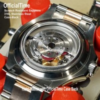 Rolex Yacht-Master Style : Sapphire Transparent Case Back Rolex Yacht-Master Style : Sapphire Transparent Case Back