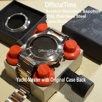 Rolex Yacht-Master Style : Sapphire Transparent Case Back Rolex Yacht-Master Style : Sapphire Transparent Case Back