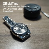 Rolex Datejust 41mm Style - Sapphire Transparent Case Back