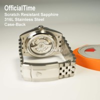 Rolex Datejust 41mm Style - Sapphire Transparent Case Back Rolex Datejust 41mm Style - Sapphire Transparent Case Back