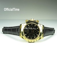 Rolex Daytona Style - Calf Leather with Alligator Grain Strap (3 color) Rolex Daytona Style - Calf Leather with Alligator Grain Strap (3 color)