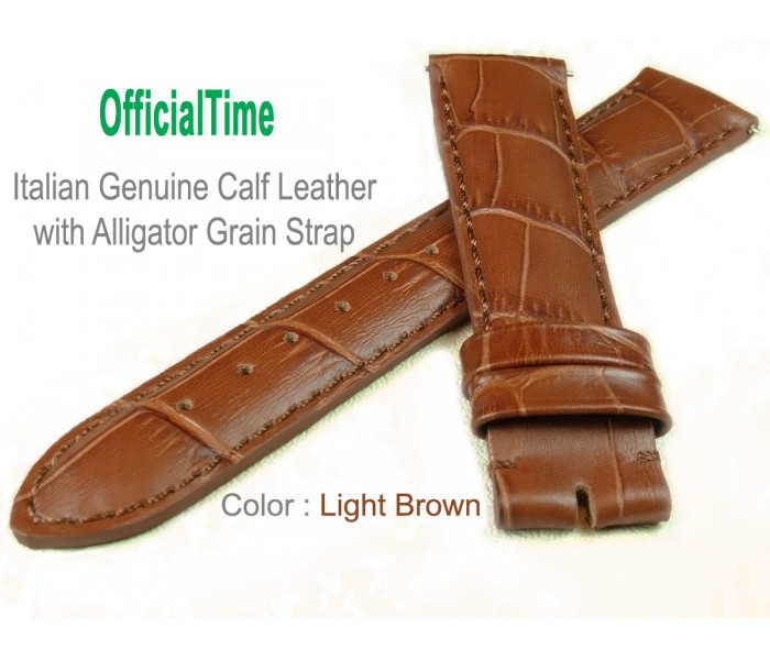 Ремешок ZRC Alligator Grain st12405. Calf Leather Crossover-Strap Belt. Calf Leather. Grained Calf Strap. 5 straps