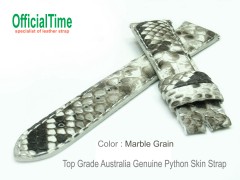 18/16mm Australia Python Skin Strap (4 colors)