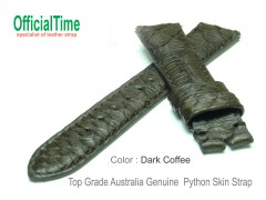 20/16mm Australia Python Skin Strap (4 colors)