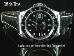 Rolex GMT Master #16700 Style - 20/16mm Buffalo Leather Strap (3 colors)