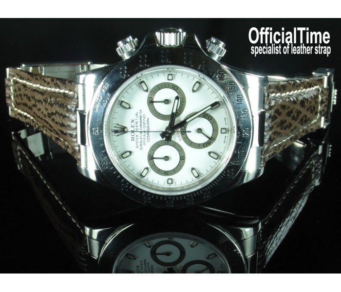 Rolex Daytona Style - 20/16mm Shark 