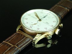 IWC Style - 20/18mm Italian Calf Leather with Alligator Grain Strap (5 colors)